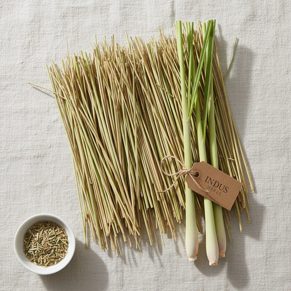 Dried Lemongrass Ad Visual